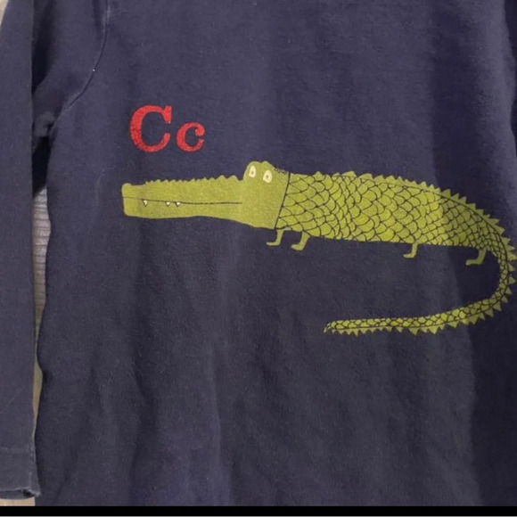 Baby Boden C is for Crocodile Shirt - Picture 5 of 5